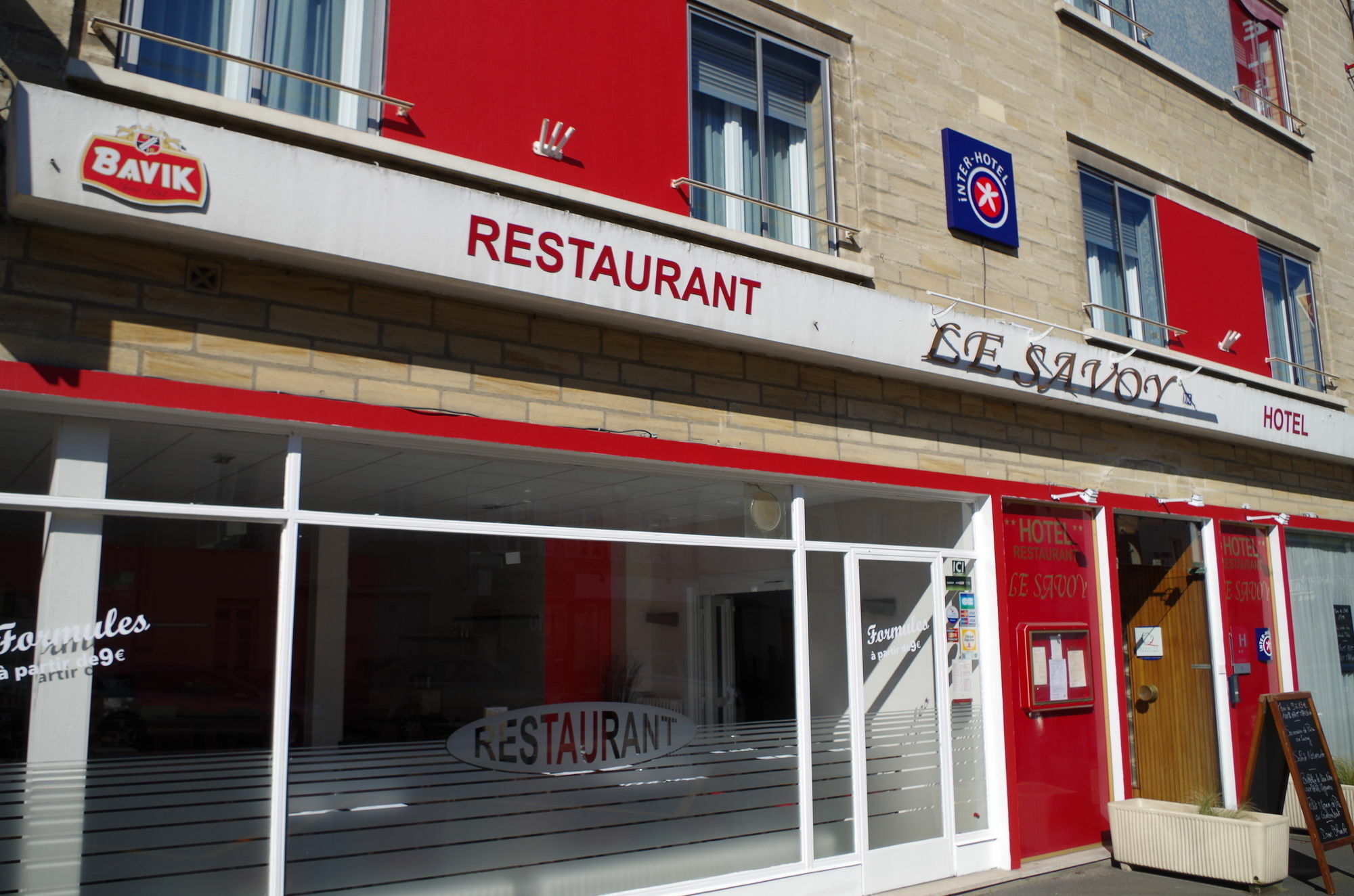 Hotel The Originals Caen Le Savoy Bayeux Exterior foto